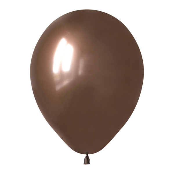 Воздушный шар латексный однотонный 12"/Sp металлик 576 Шоколадный Chocolate