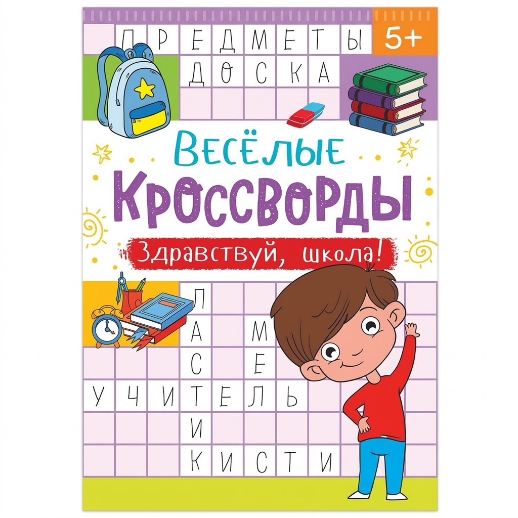 Кроссворды «Здравствуй, школа!», 16 стр.
