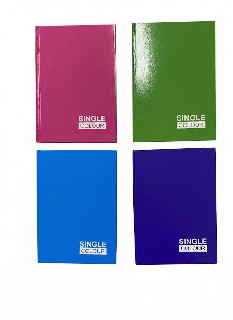 Блокнот SINGLE COLOUR А5. 80л, клетка