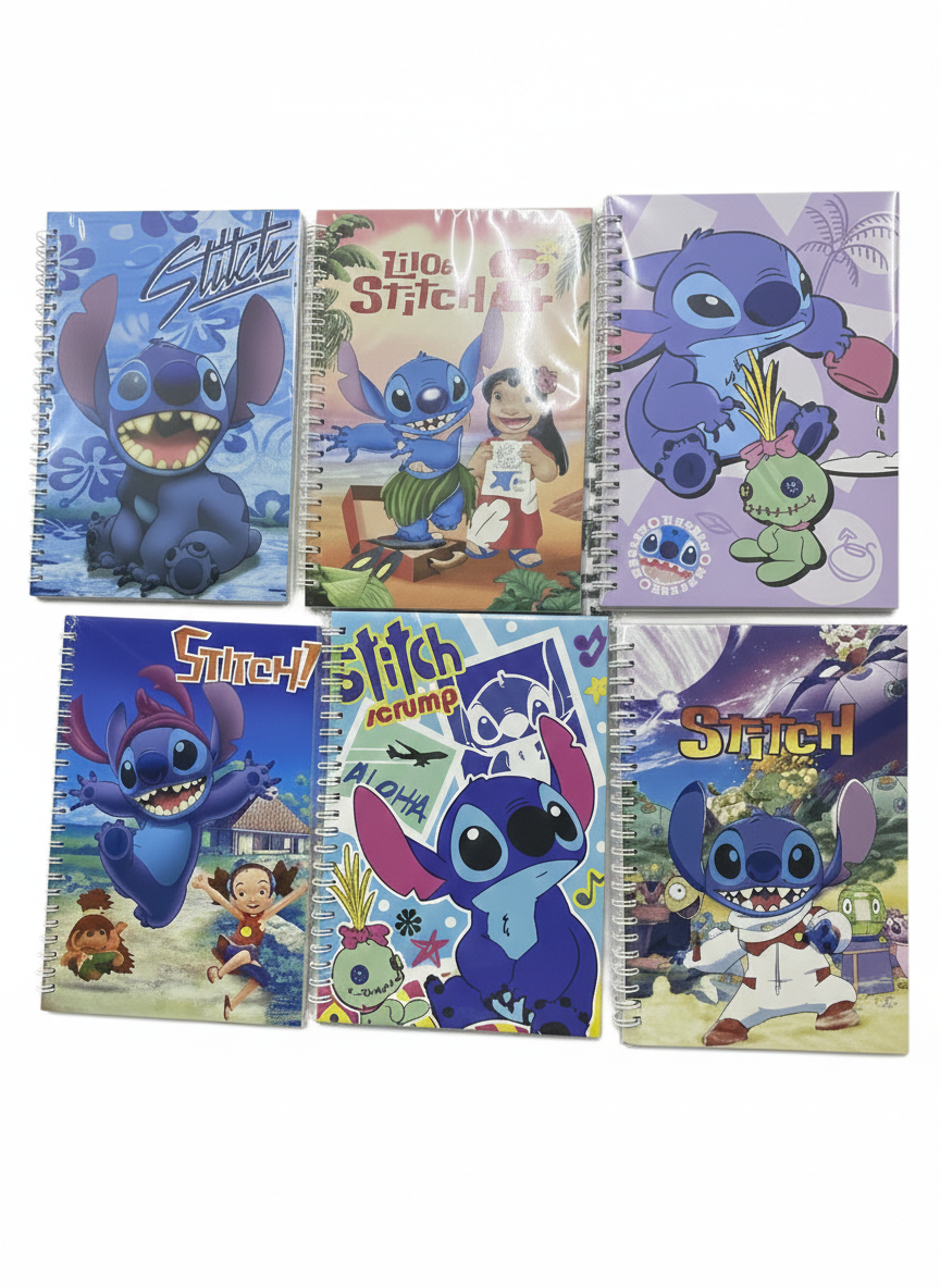 Блокнот STITCH, A5, 60 л, мультиколор