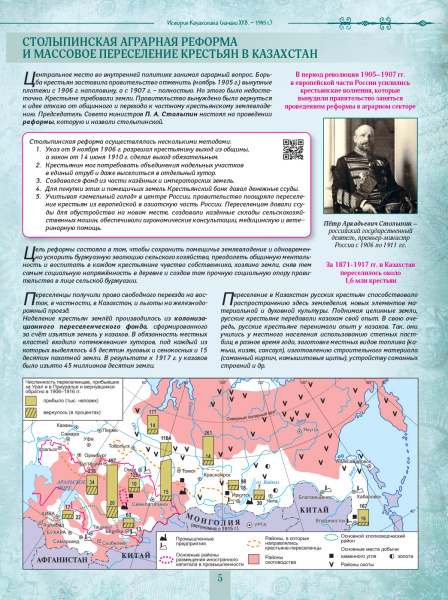 Атлас РК 8 класс История Каз-на начало XX века - 1945 год рус