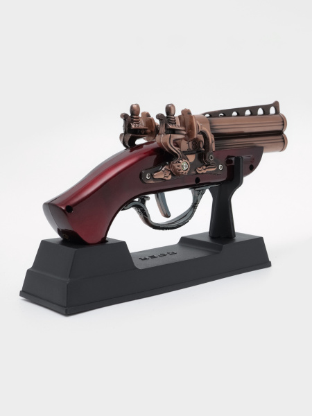 Зажигалка настольная, газовая «Мушкет», пьезо, 10×18×4 см