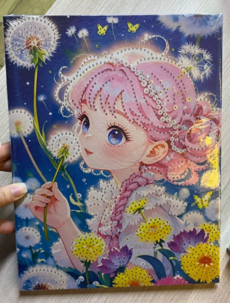 Алмазная мозаика Девочки Аниме, 23*30 см, микс