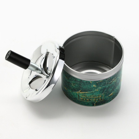 Пепельница бездымная «Настоящий мужчина», 9×12 см