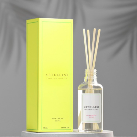 Диффузор ароматический "ARTELLINI", 50 мл, REDCURRANT&OAK 