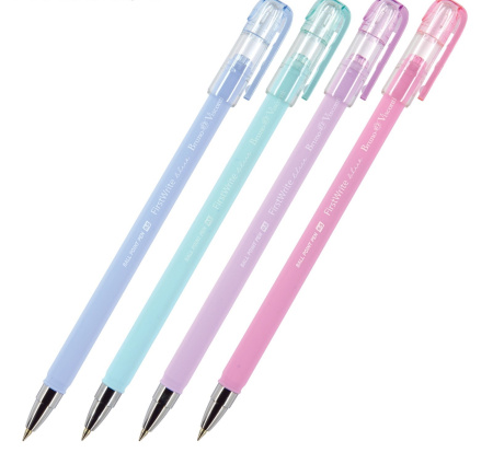 Ручка шариковая FirstWrite Zefir, 0.5 мм, синие чернила, матовый корпус Silk Touch, МИКС