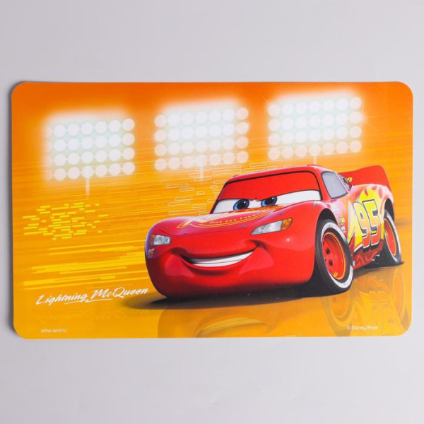 Коврик для лепки "McQueen" Тачки, размер 19*29,7 см   