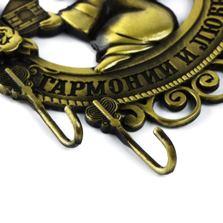 Ключница настенная "Гармонии и любви", ангел, 10 х 10.6 см  