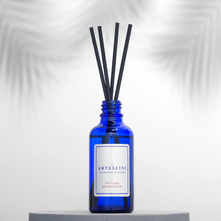 Диффузор ароматический "ARTELLINI", 50 мл, PETIGRAIN&SANDALWOOD 
