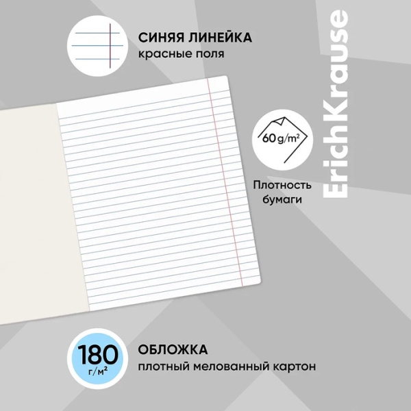Тетрадь 24 листа в линейку «Классика»