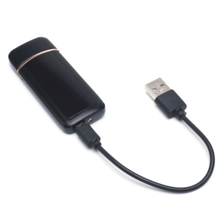 Зажигалка электронная «100 % Мужик», USB, спираль, 3×7.3 см