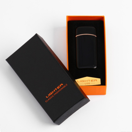 Зажигалка электронная «Загрузка пятница», спиральная, 7.3×3 см, от USB, черная