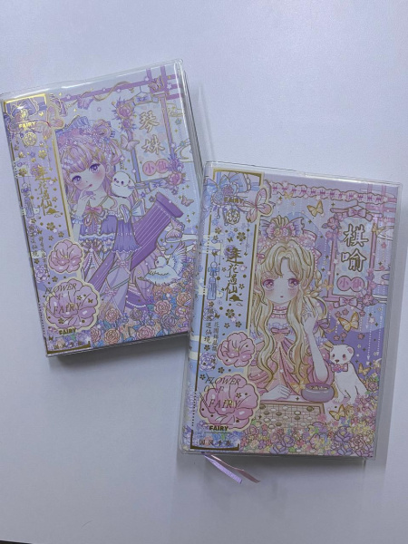 Блокнот А5 Flower of fairy. Аниме.