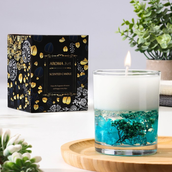 Свеча ароматическая "BlueBell", 200 гр   
