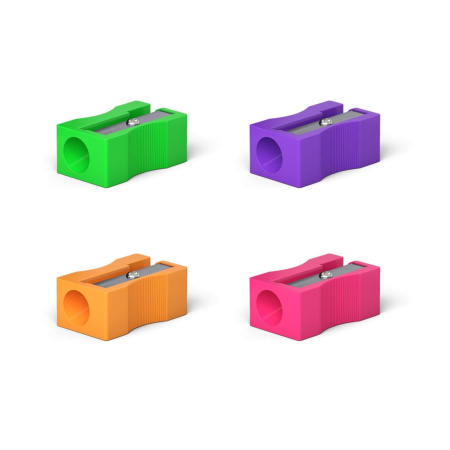Точилка 1 отверстие Erich Krause UNITY NEON