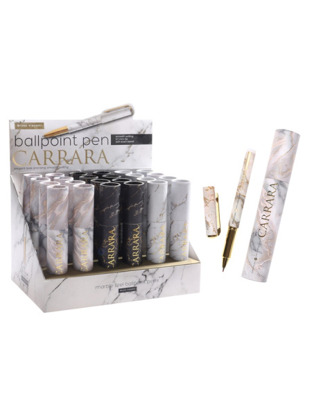 Ручка шариковая BrunoVisconti. DreamWrite. Carrara 0.7 мм, стержень синий, МИКС