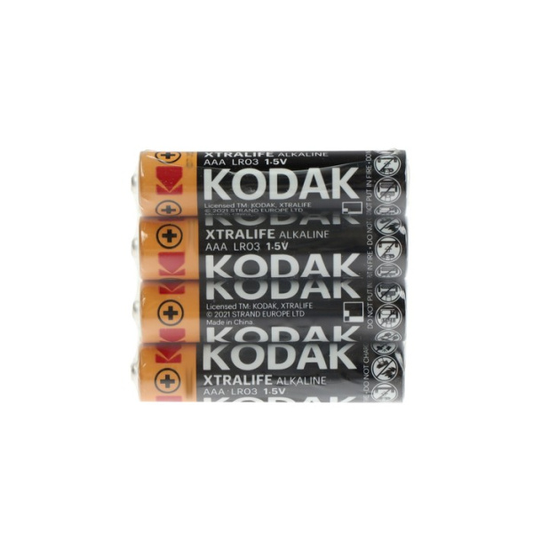 Батарейка алкалиновая Kodak Xtralife, AAA, 1шт