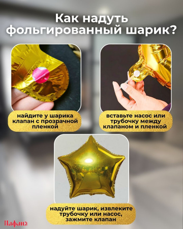 Набор воздушных шаров "С Днем Рождения"