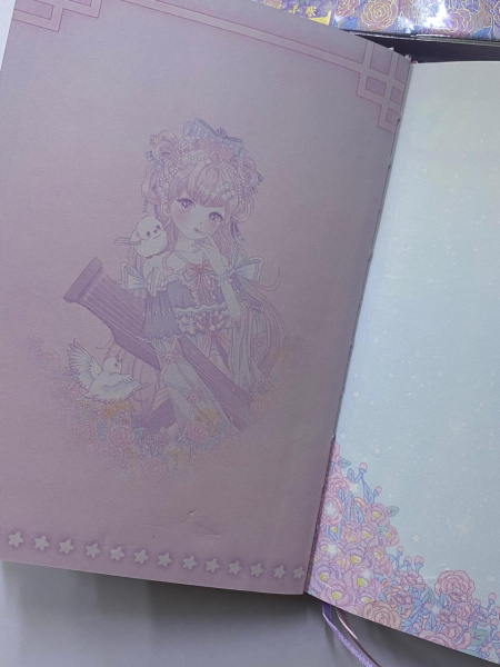Блокнот А5 Flower of fairy. Аниме.