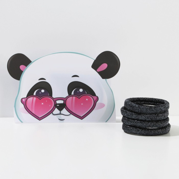 Резинки на подложке "Be pandastic"