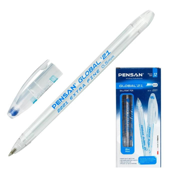 Ручка шариковая масляная Pensan "Global-21"