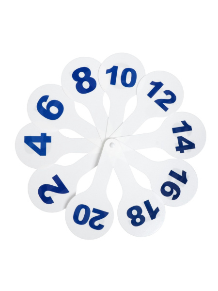 Набор веер-касс, гласные, согласные, цифры от 1 до 20, Calligrata, гибкие, 3 штуки, пакет с европодв