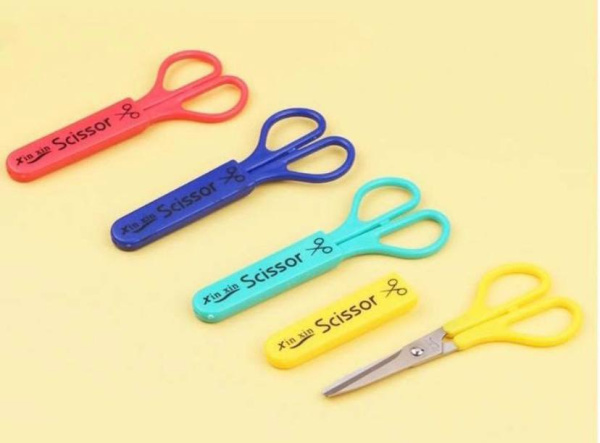 Ножницы детские SCISSOR ON-1101, 13 см, мультиколор