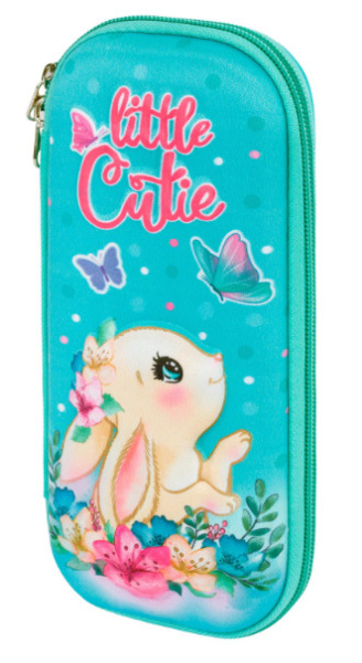 Пенал Pretty bunny 22х10х5см, 1 отделение