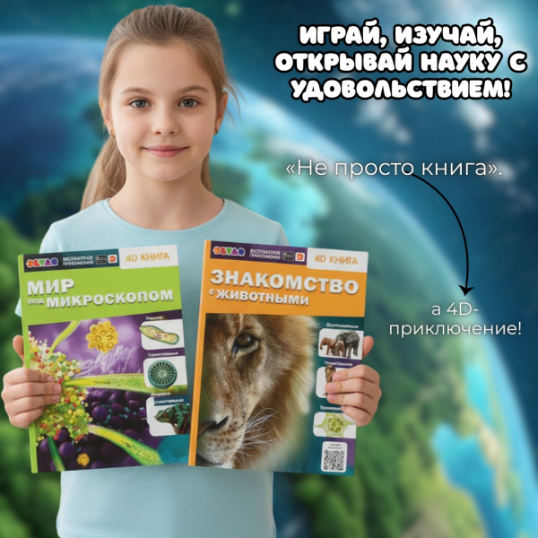 «Набор энциклопедий 4D в дополненной реальности»