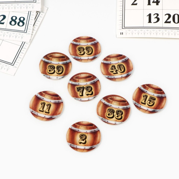 Русское лото "Классика жанра", 24 карточки, 90 бочонков 