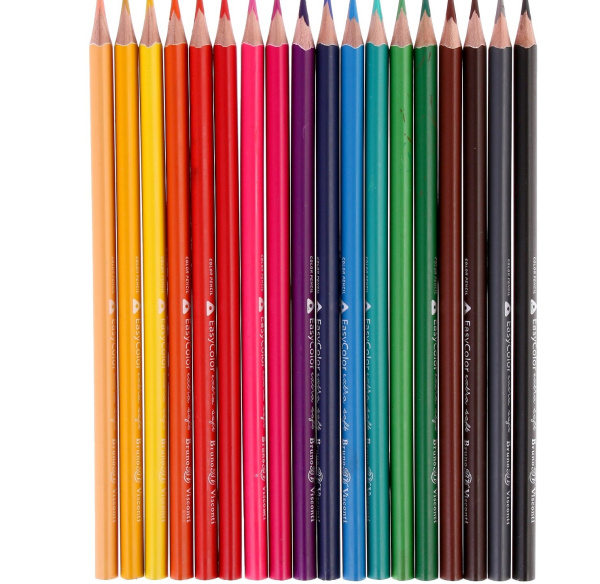 Карандаши 18 цветов Easycolor
