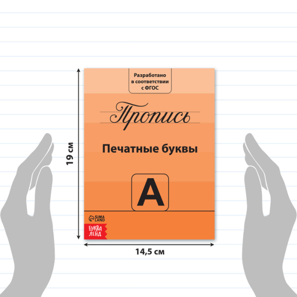 Прописи «Учимся писать буквы», 20 стр.ФГОС